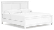 Fortman King Panel Bed, Dresser and Mirror