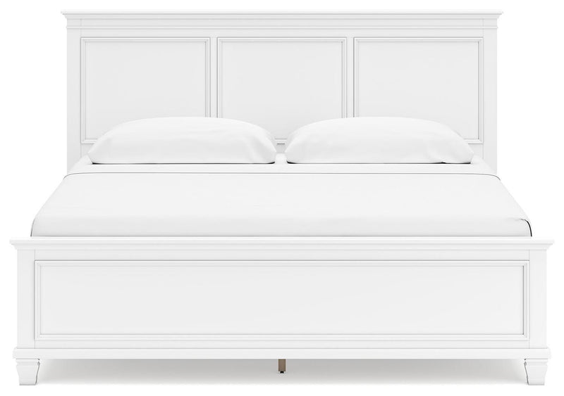 Fortman King Panel Bed, Dresser and Mirror