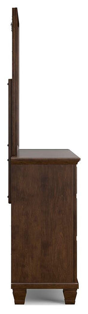 Danabrin Twin Panel Bed, Dresser and Mirror