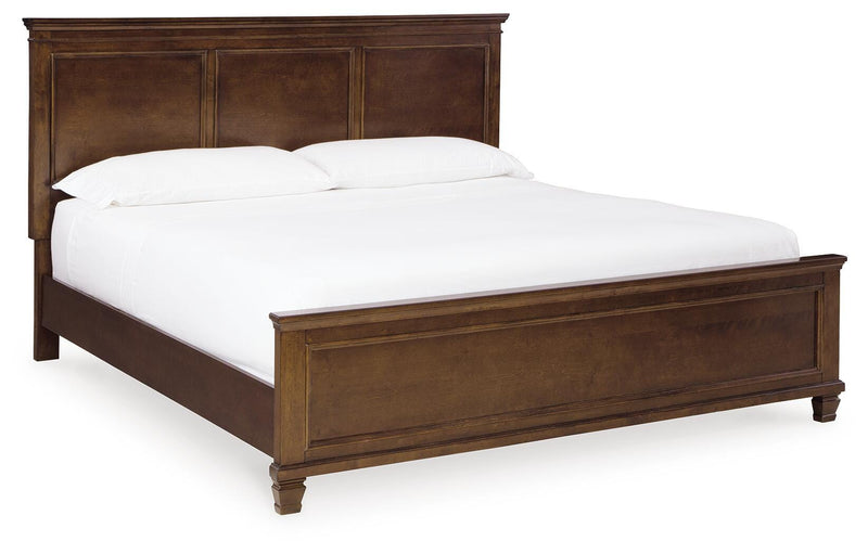Danabrin King Panel Bed, Dresser and Mirror