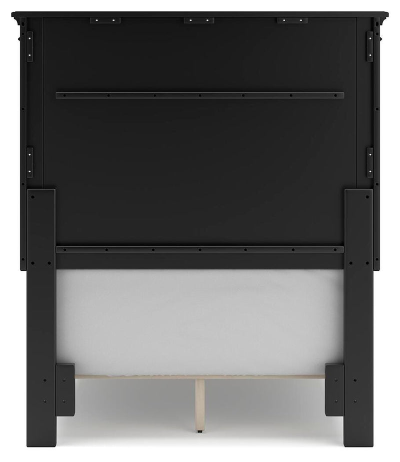 Lanolee Twin Panel Bed