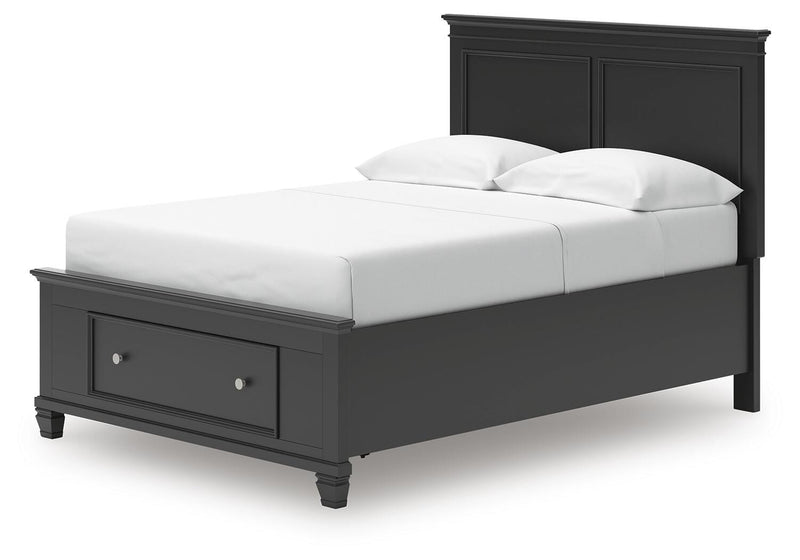 Lanolee Full Panel Storage Bed