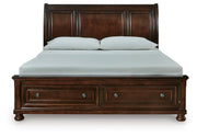 Porter California King Sleigh Storage Bed