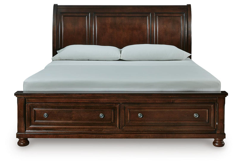 Porter King Sleigh Storage Bed