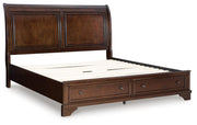 Trellington King Sleigh Storage Bed