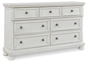 Robbinsdale King Panel Storage Bed, Dresser, Chest and 2 Nightstands