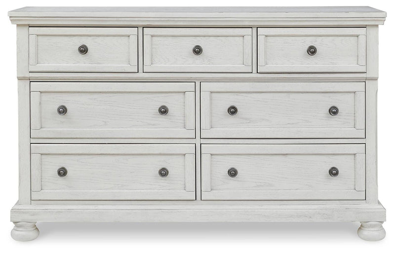 Robbinsdale King Panel Storage Bed, Dresser, Chest and 2 Nightstands