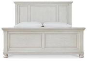 Robbinsdale King Panel Bed, Dresser, Mirror, Chest and 2 Nightstands