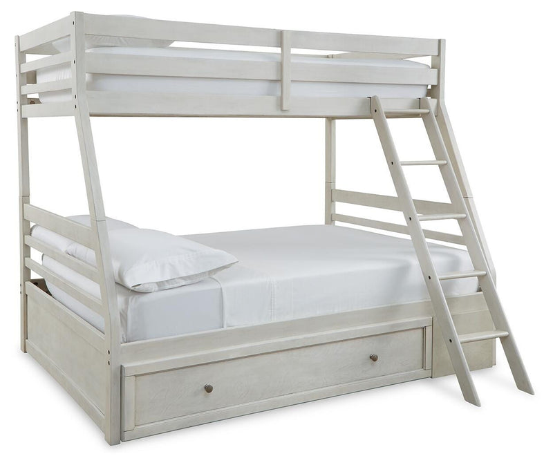 Robbinsdale Twin over Full with Storage and Mattresses
