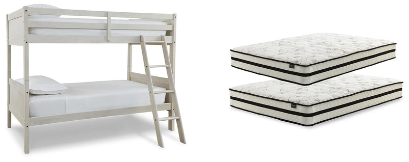 Robbinsdale Bunk Bed and Mattresses