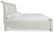 Robbinsdale King Sleigh Storage Bed, Dresser and Mirror