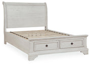 Robbinsdale Full Storage Bed and Nightstand