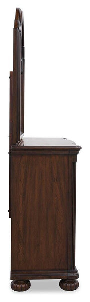 Lavinton King Poster Bed, Dresser, Mirror, Chest and Nightstand