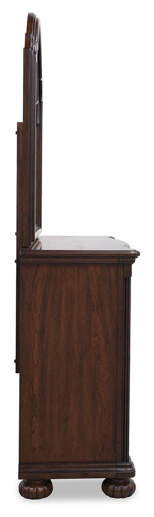 Lavinton King Poster Bed, Dresser, Mirror, Chest and Nightstand