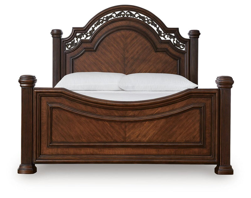 Lavinton Queen Poster Bed and 2 Nightstands