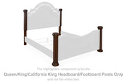 Lavinton Queen/King/California King Headboard/Footboard Posts