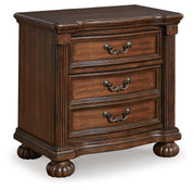 Lavinton King Poster Bed, Dresser, Mirror and 2 Nightstands