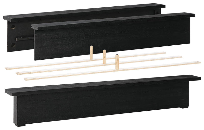 Londer Queen Panel Footboard with Rails