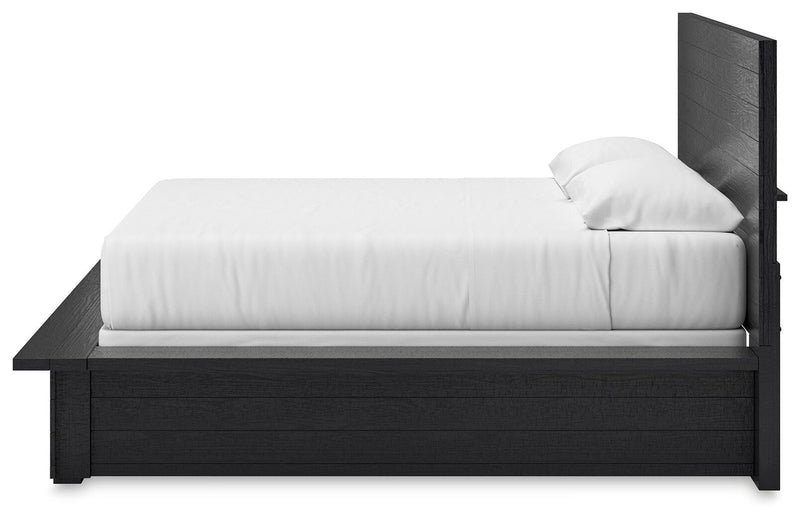 Londer King Panel Bed