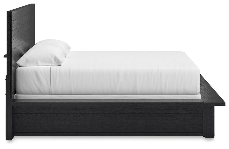 Londer King Panel Bed