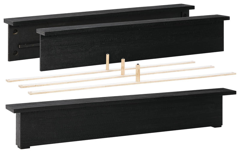 Londer California King Panel Footboard with Rails