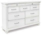 Kanwyn King Storage Panel Bed and Dresser