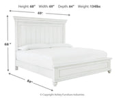 Kanwyn Queen Panel Bed and Dresser