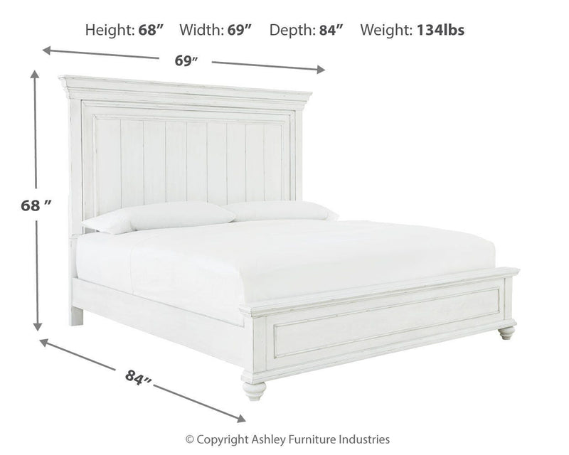 Kanwyn Queen Panel Bed and Dresser