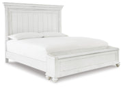 Kanwyn King Panel Storage Bed, Chest and Nightstand