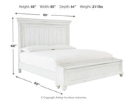 Kanwyn King Storage Panel Bed and Dresser