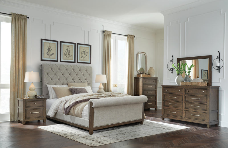 Hillcott Queen Upholstered Bed