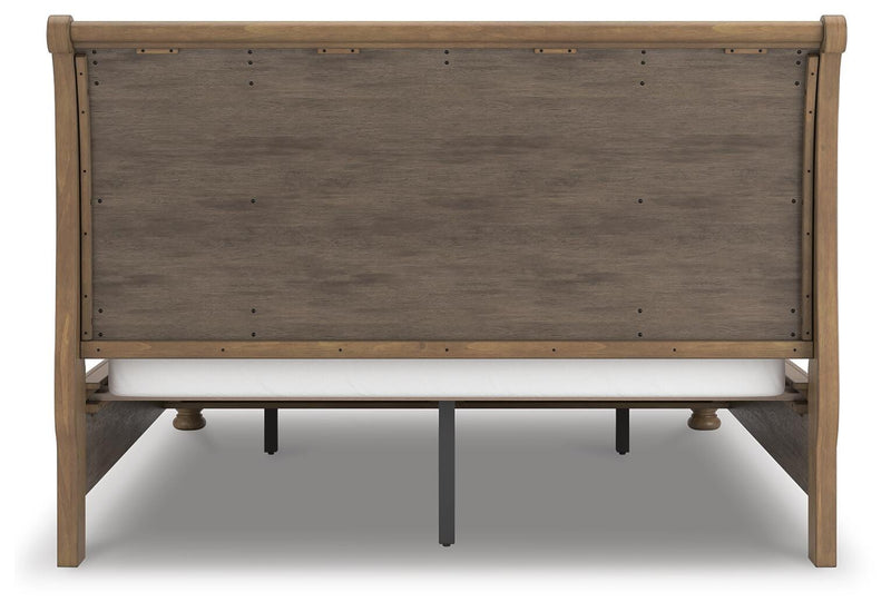 Feddinger California King Storage Sleigh Bed
