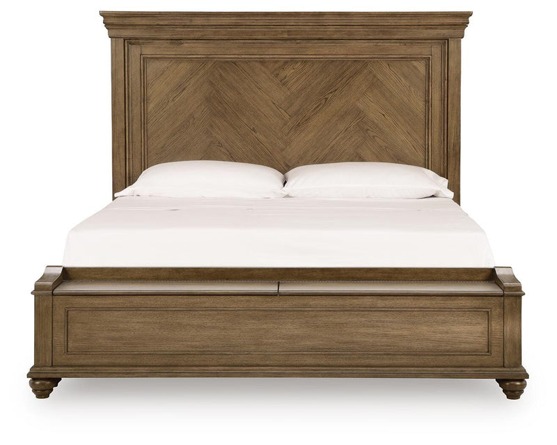 Karallin King Panel Storage Bed
