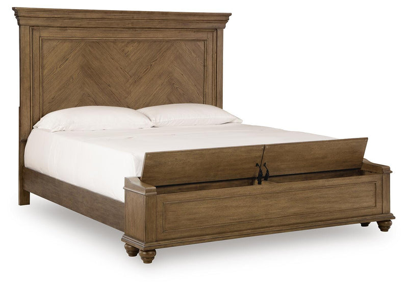 Karallin King Panel Storage Bed