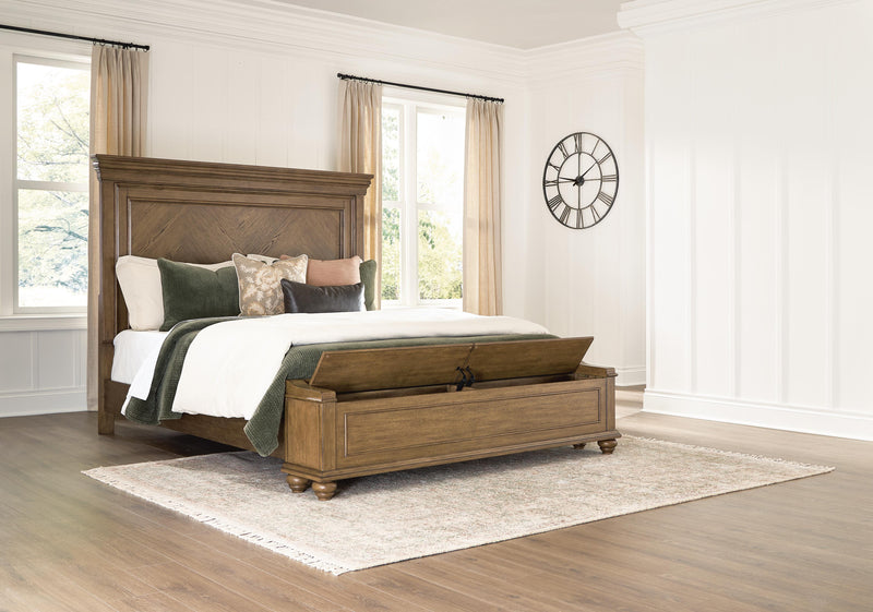 Karallin King Panel Storage Bed