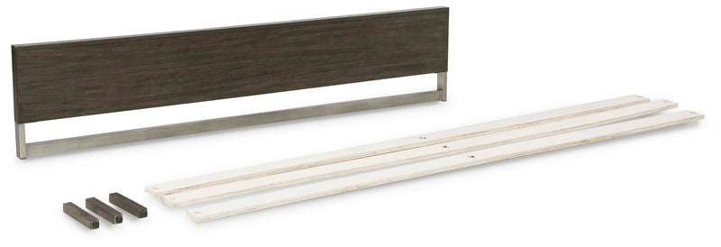 Arkenton King Panel Bed, Dresser and Mirror
