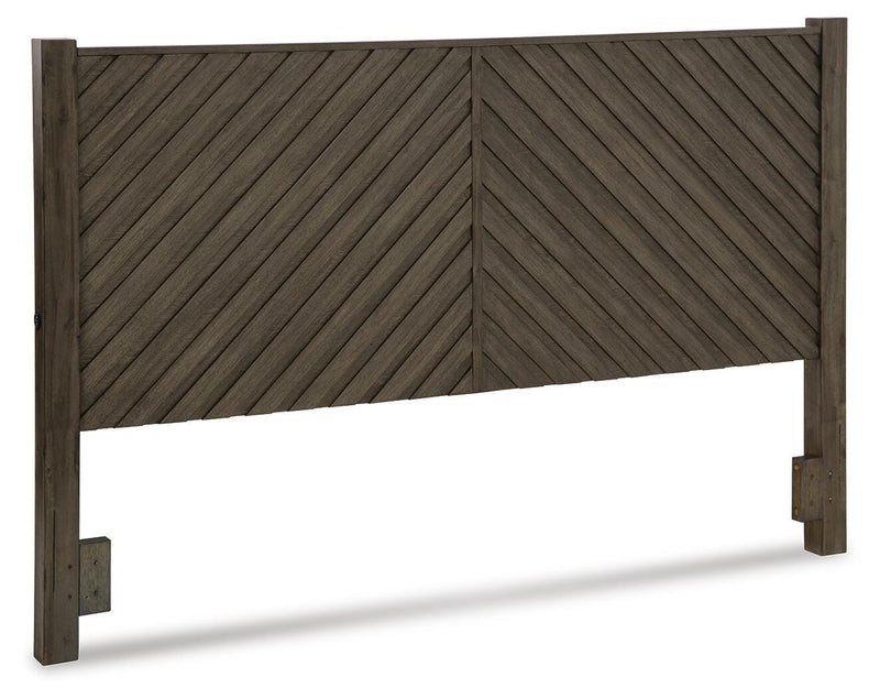 Arkenton California King Panel Bed, Dresser and Mirror