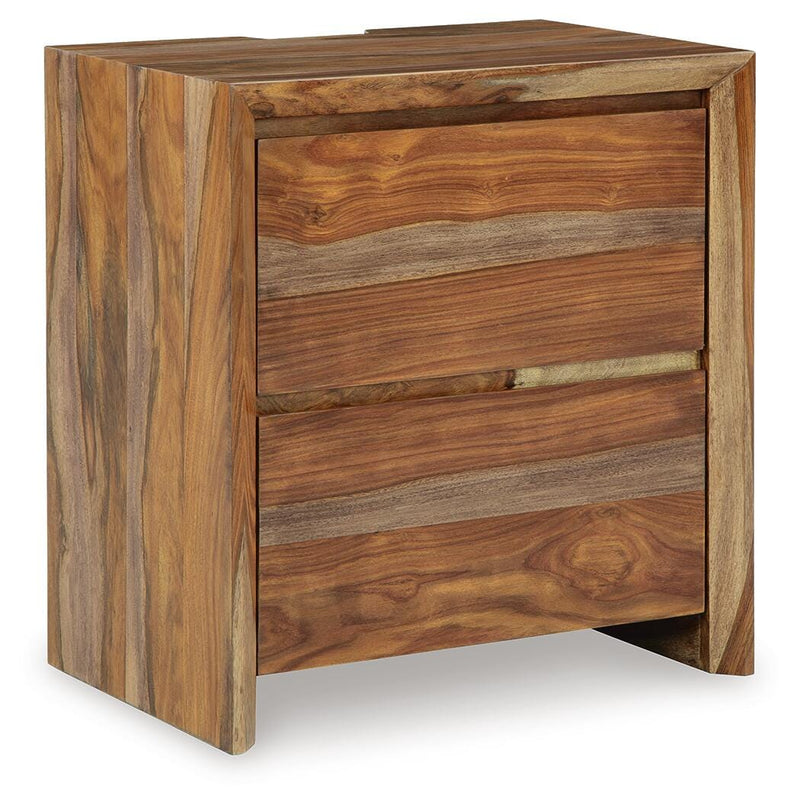 Dressonni Queen Panel Bed, Dresser, Mirror and Nightstand