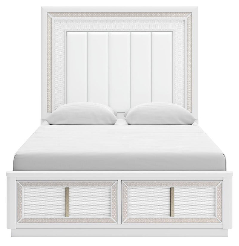 Chalanna Queen Upholstered Storage Bed