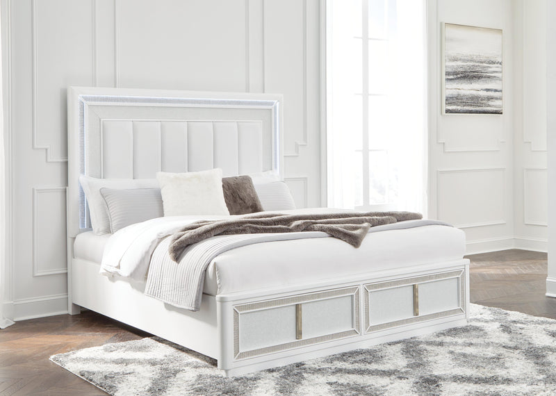 Chalanna California King Upholstered Storage Bed