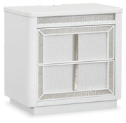 Chalanna Queen Panel Storage Bed and Nightstand
