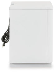 Chalanna Queen Panel Storage Bed and Nightstand