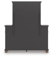 Rowlenstown Queen Poster Bed, Dresser and Mirror