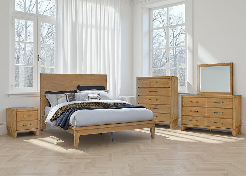 Sherbana Queen Panel Bed