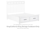 Ashbryn King/California King Storage Footboard