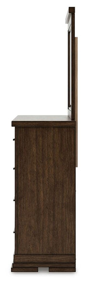 Taffenbrook Queen Panel Storage Bed, Dresser and Mirror