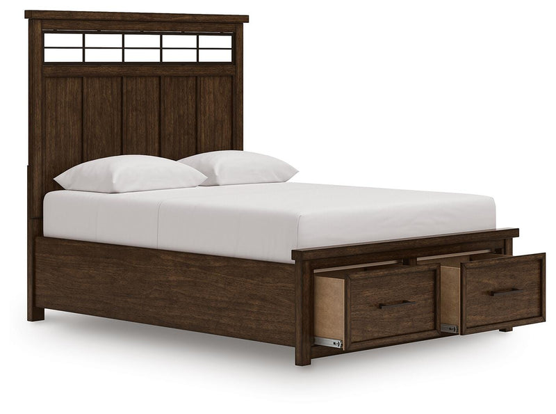 Taffenbrook Queen Panel Storage Bed