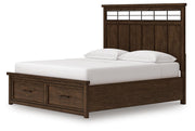 Taffenbrook California King Panel Storage Bed