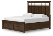 Taffenbrook King Panel Storage Bed