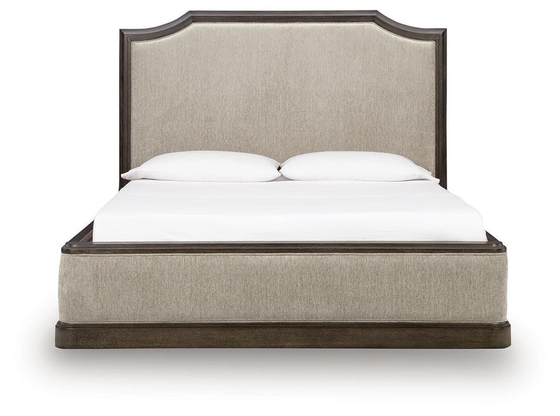 Wickenger California King Upholstered Panel Bed